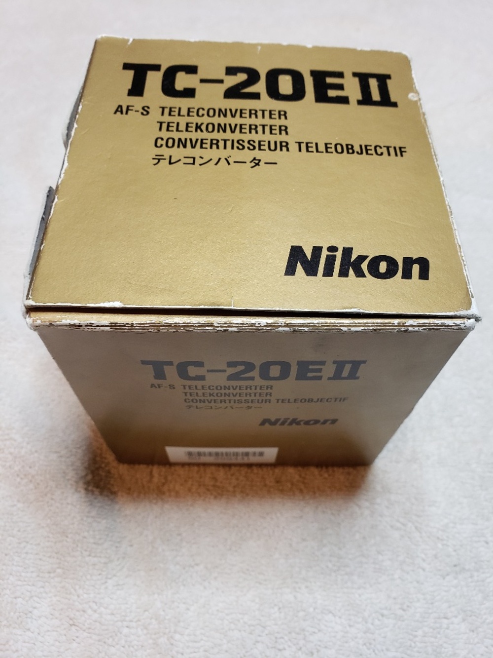 Nikon TC-20E II (2.0x) Teleconverter AF-S for Nikon Digital SLR Cameras